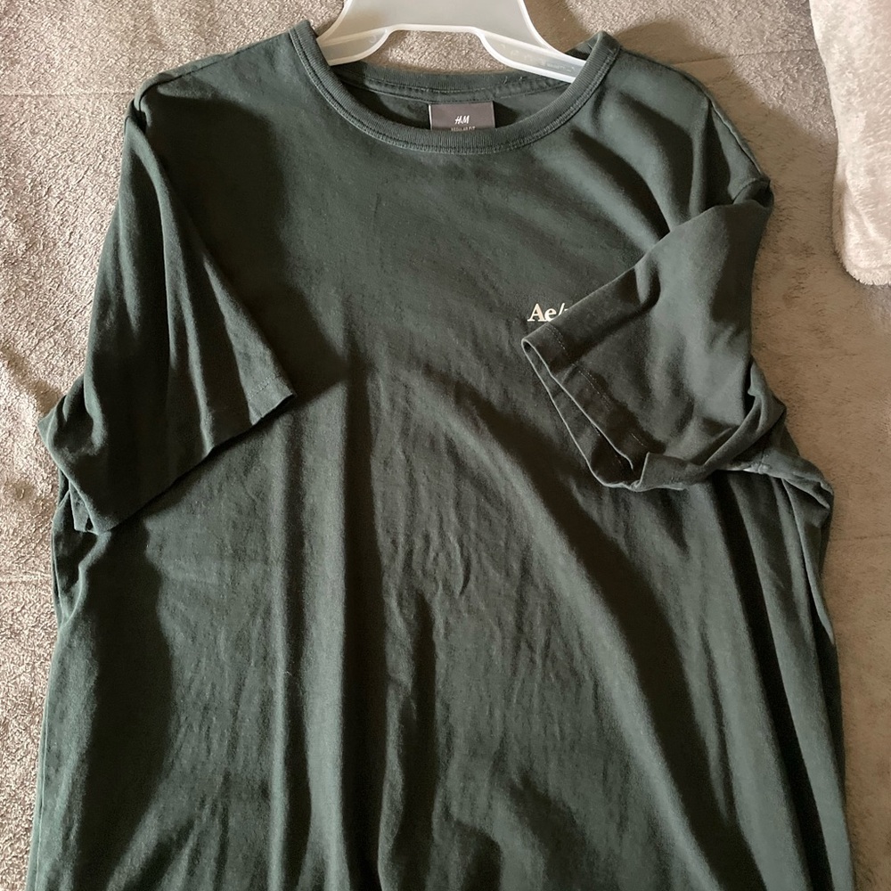 Aeropostale Men's Green T-Shirt